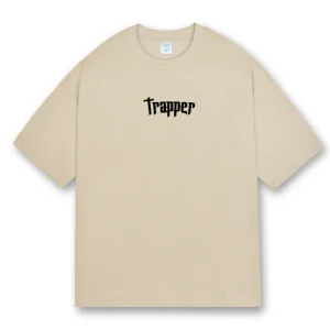 T-shirt oversize unisexe TRAPPER ORIGINAL V2 avec goutte
