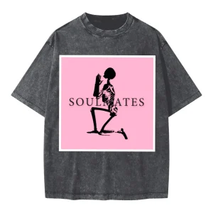 T-shirt délavé oversize SOULMATES