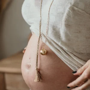 Bola de grossesse ECORCE – cordon de soie