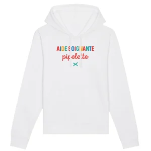 Aide soignante pipelette