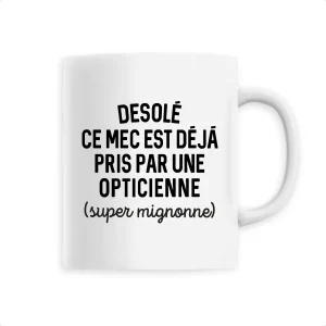 Désolé ce mec - opticienne