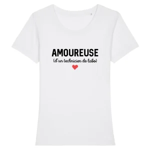 Amoureuse technicien labo