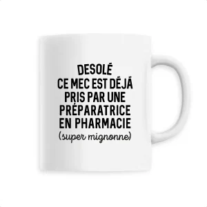 Désolé - préparatrice pharma