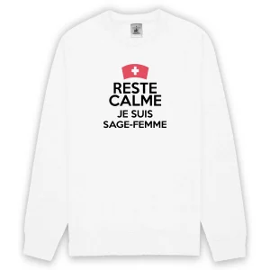 Reste calme je suis sage-femme