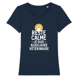 Reste calme auxiliaire vétérinaire