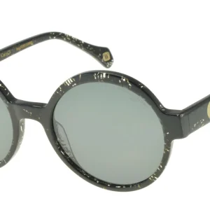 Lunettes de soleil Scarlett noires marbrées