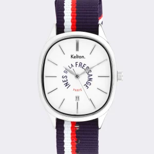 Montre Grande Colorama Sport navy Kelton x Ines de la Fressange Paris