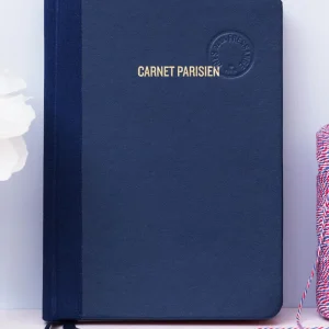 Carnet parisien bleu
