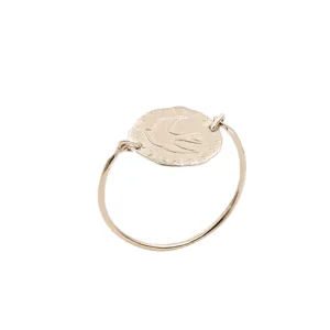 Bague Lutèce colombe plaqué or rose