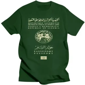 T-Shirt Passeport Algérien