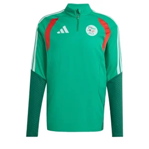 🟢 Haut d’Entraînement Algérie Vert – Performance & Fierté 🇩🇿