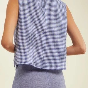 Blouse Albert lin bleu