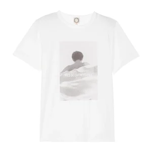T-shirt Oscar blanc imprimé