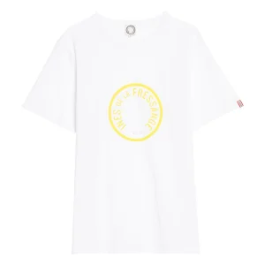 T-shirt Oscar logo jaune