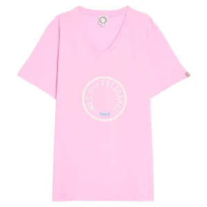 T-shirt Aurore rose