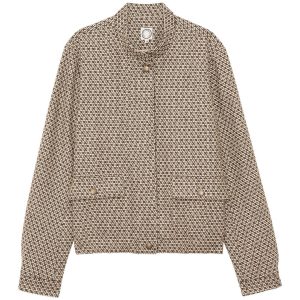 Blouson Dino marron écru