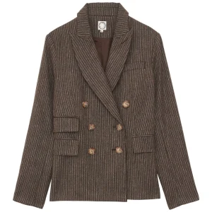 Blazer Maurice marron laine