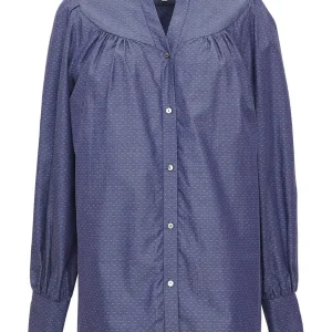 Blouse Ornella bleu denim