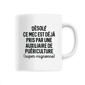 Désolé ce mec auxiliaire de puériculture