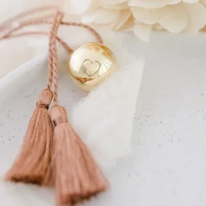 Bola de grossesse COEUR A COEUR – cordon de soie