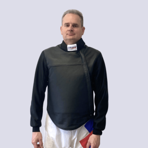 Plastron peau avec manches