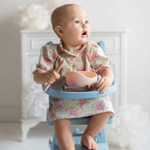 Bol et cuillère en silicone