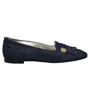 Ballerines de ville en denim