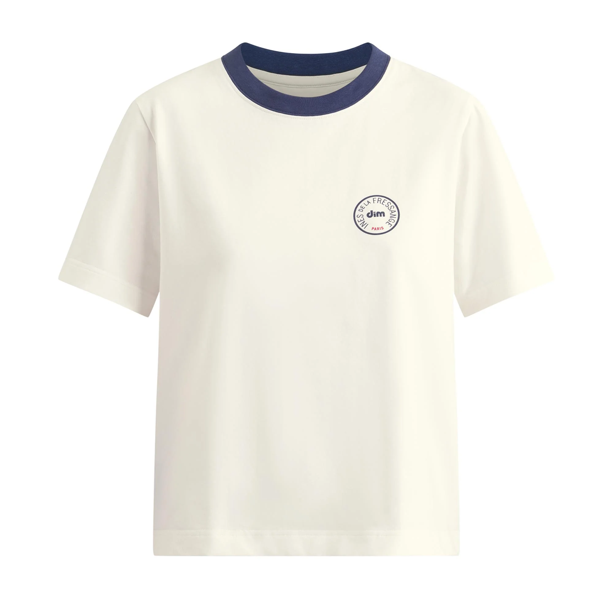 T-shirt Nacre DIM x Ines de La Fressange