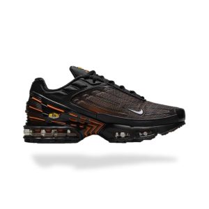 NIKE AIR MAX PLUS TN 3 BLACK ORANGE SPIROGRAPHE