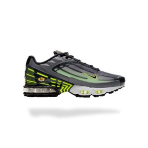 NIKE AIR MAX PLUS TN 3 GREY VOLT NEON