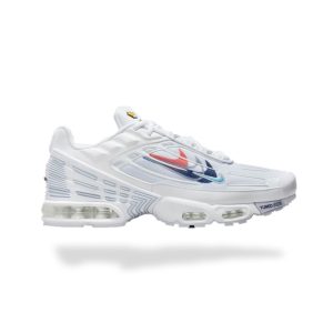 NIKE AIR MAX PLUS TN 3 WHITE MULTI SWOOSH