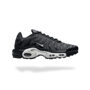 NIKE AIR MAX PLUS TN BLACK  TWILL