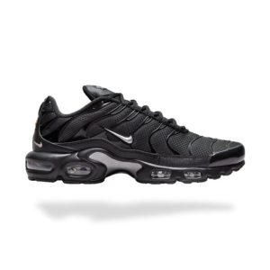NIKE AIR MAX PLUS TN BLACK SILVER SWOOSH