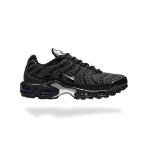 NIKE AIR MAX PLUS TN BLACK SUEDE SILVER