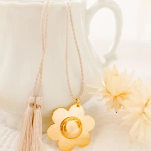 Bola de grossesse PÂQUERETTE – cordon de soie