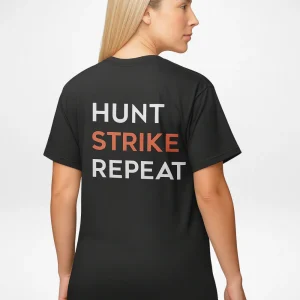 T-shirt Zetkin - Hunt strike repeat