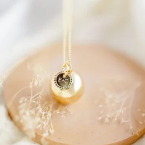 Bola de grossesse personnalisé initiales SOUVENIR