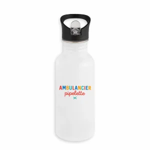 Bouteille / Gourde Ambulancier Pipelette