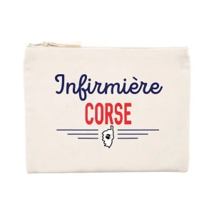 Pochette / trousse Infirmiere Corse