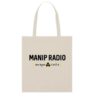 Sac Totebag Manip radio Mon rayon c'est le X