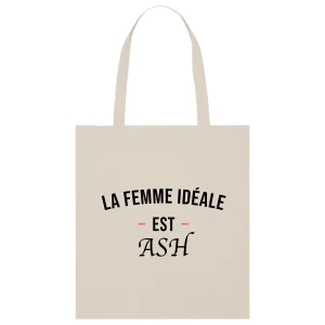 Totebag / Sac la femme ideale est ASH
