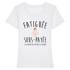 Fatiguée, sous payée