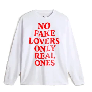 T-shirt long unisexe NOFAKELOVERS WH
