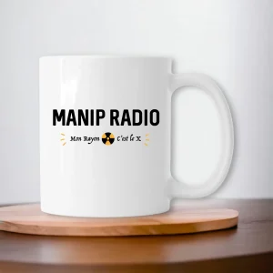 Tasse Mug Manip Radio mon rayon c'est le X